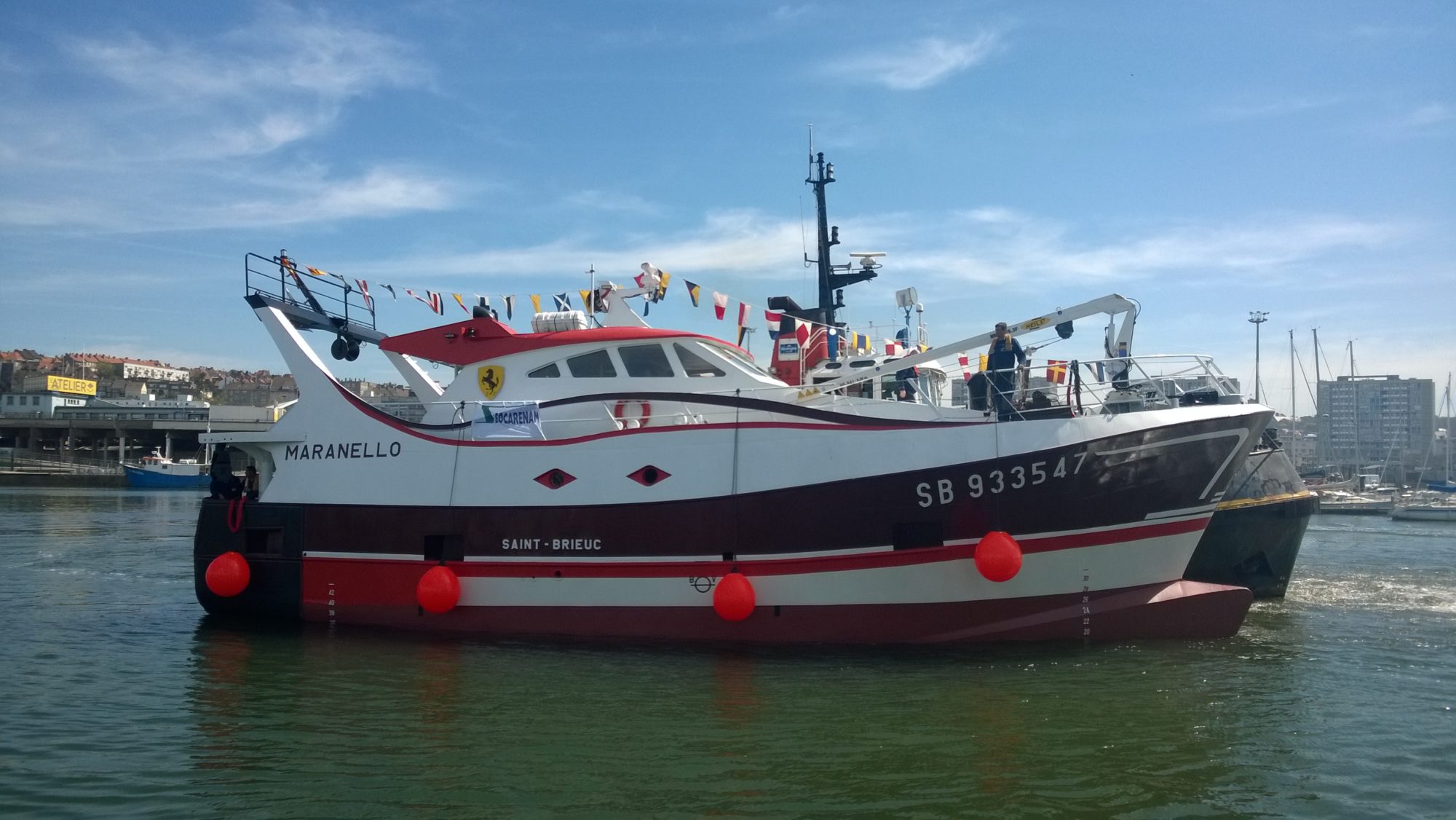 Chalutier pêche arrière 21.5m