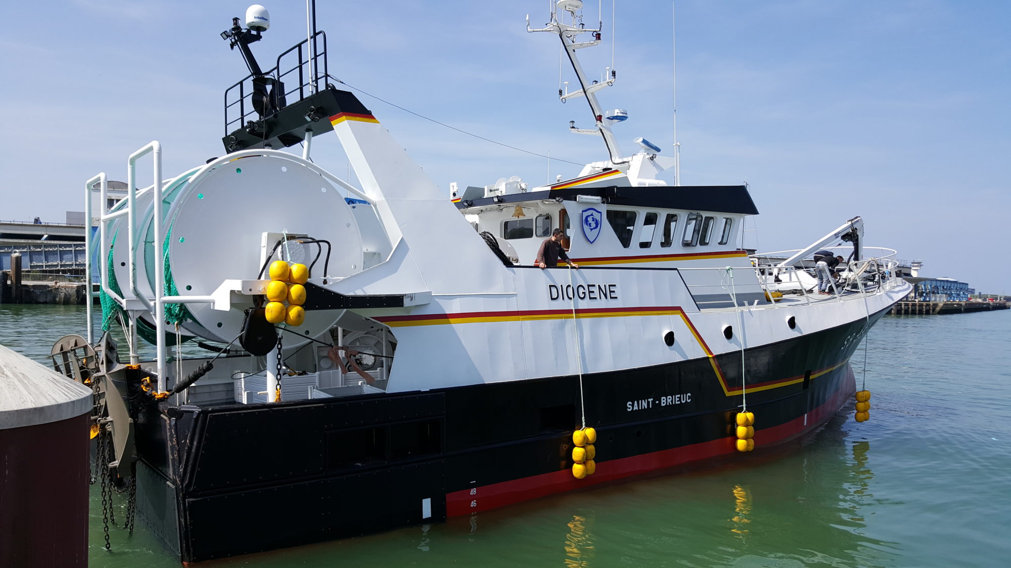 Chalutier pêche arrière 25m