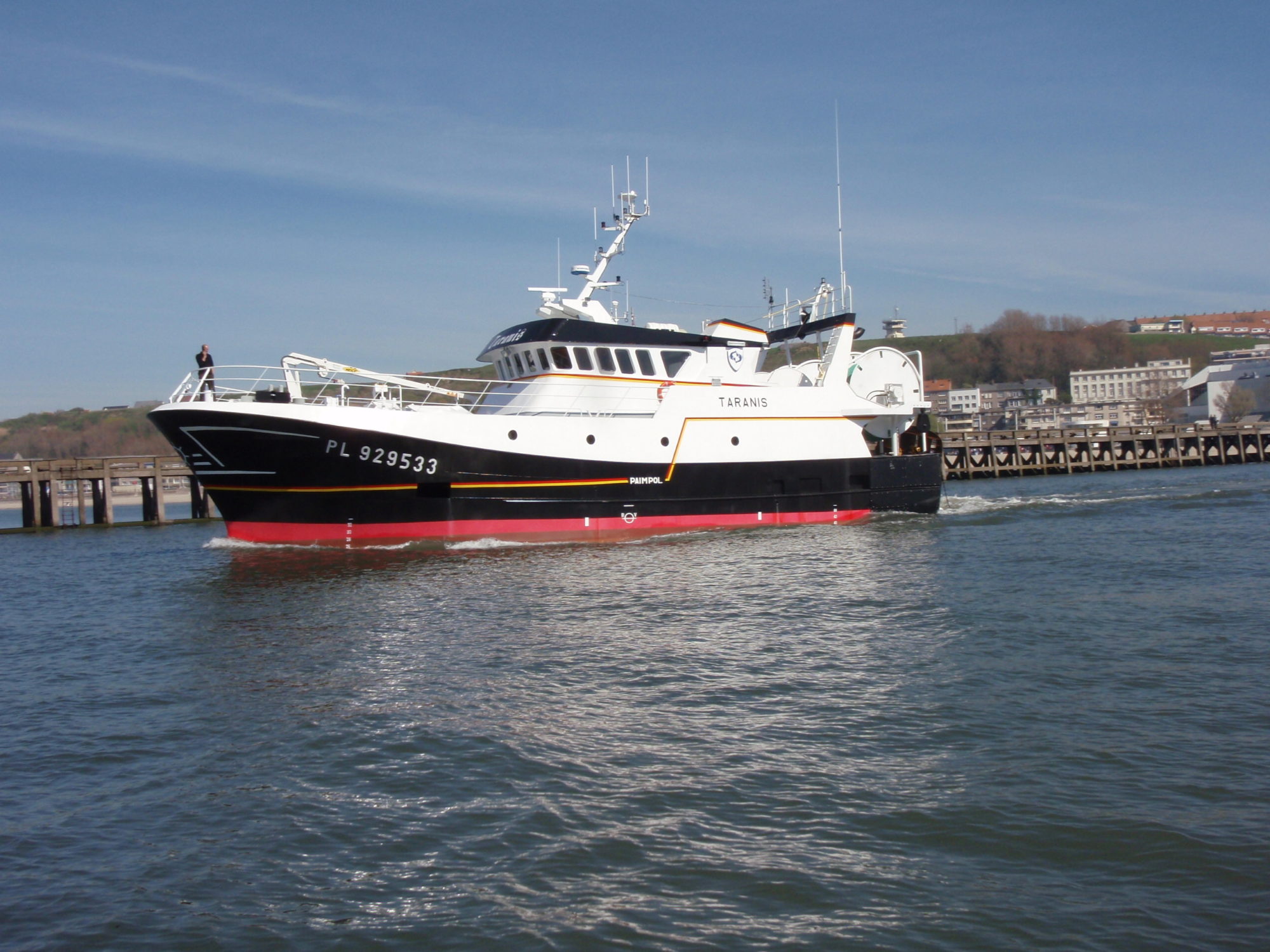 Chalutier pêche arrière 25m
