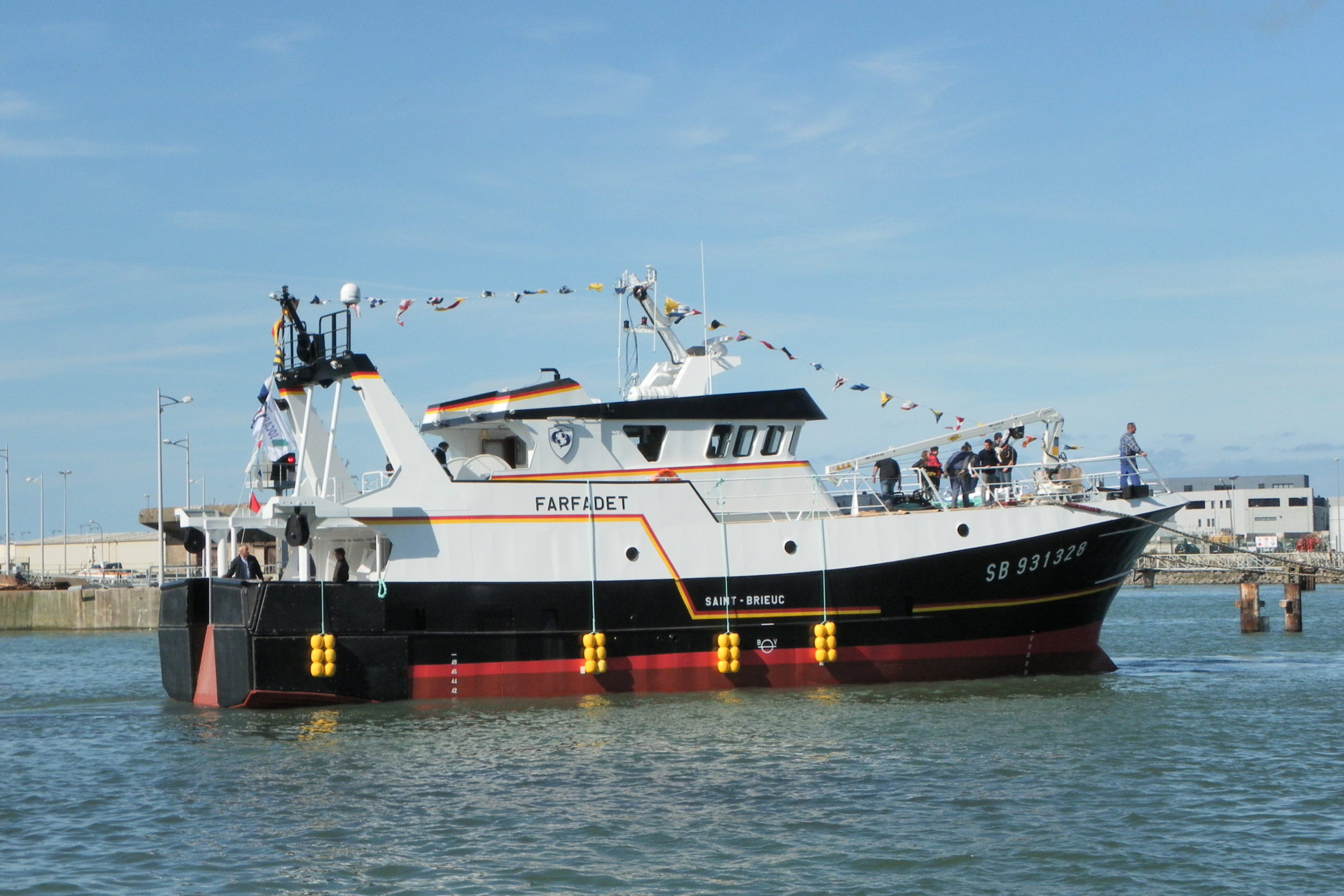 Chalutier pêche arrière 25m