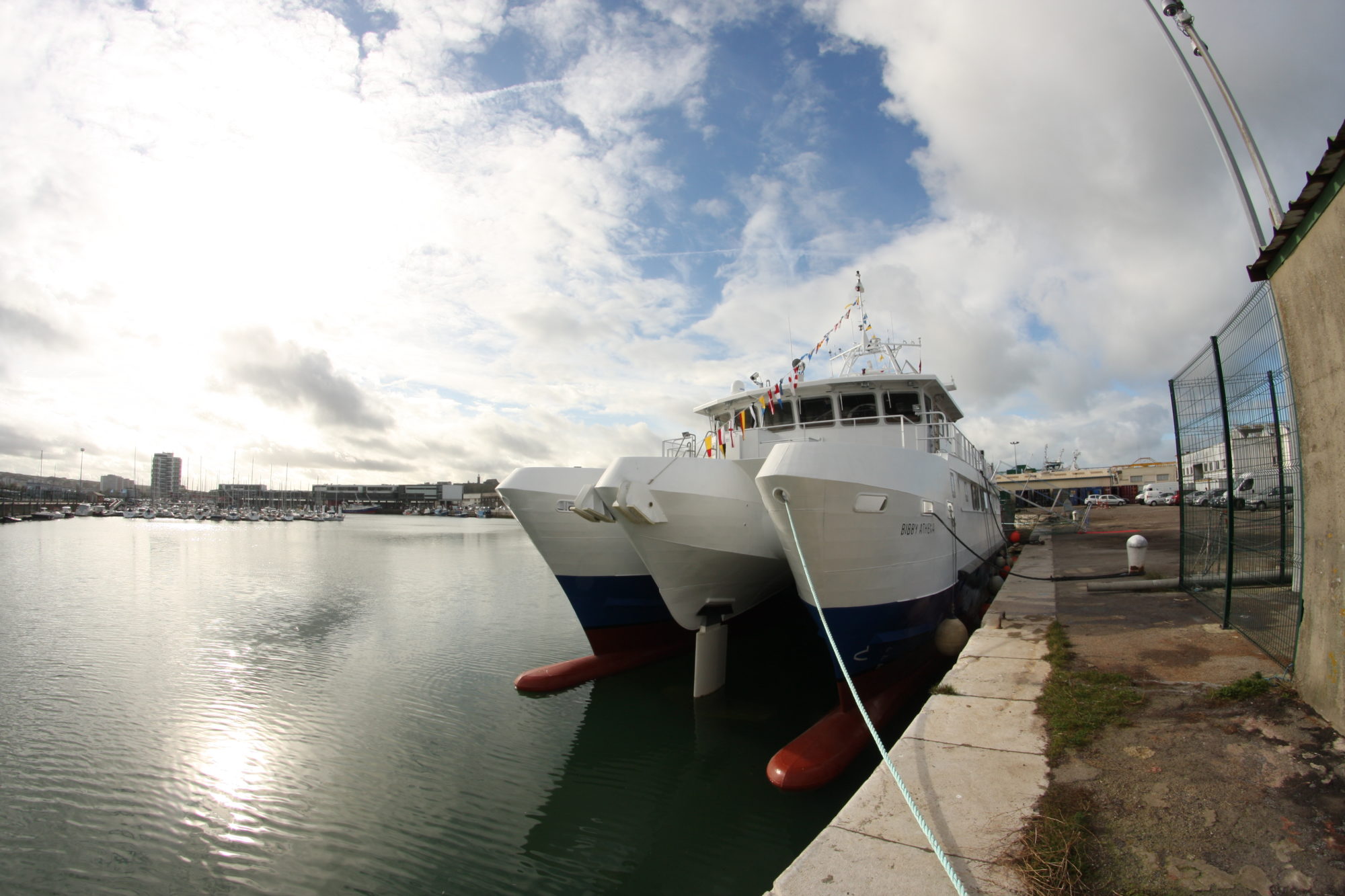 Catamaran hydrographique