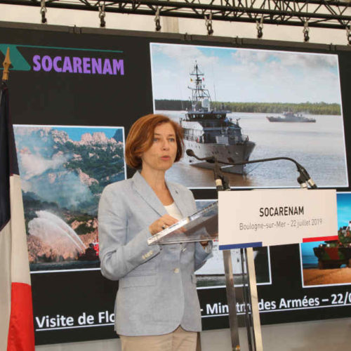 Visite de la ministre des Armées Florence PARLY
