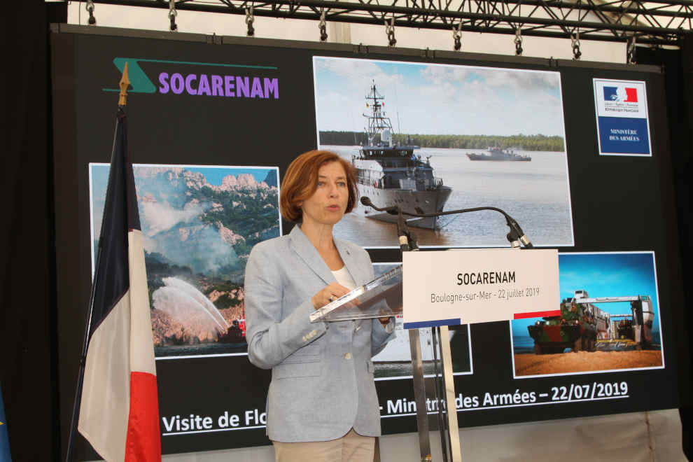 Visite de la ministre des Armées Florence PARLY