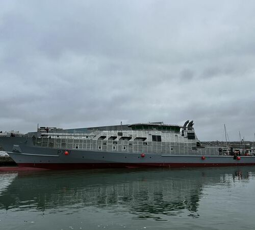 Arrivée de l&rsquo;Auguste Techer à Boulogne-sur-Mer