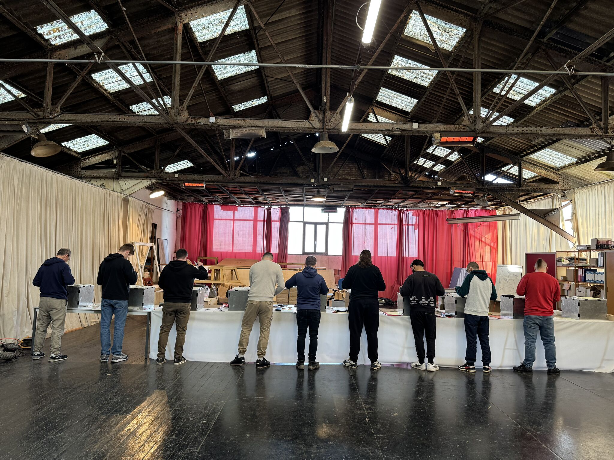 Nos futurs tuyauteurs en action