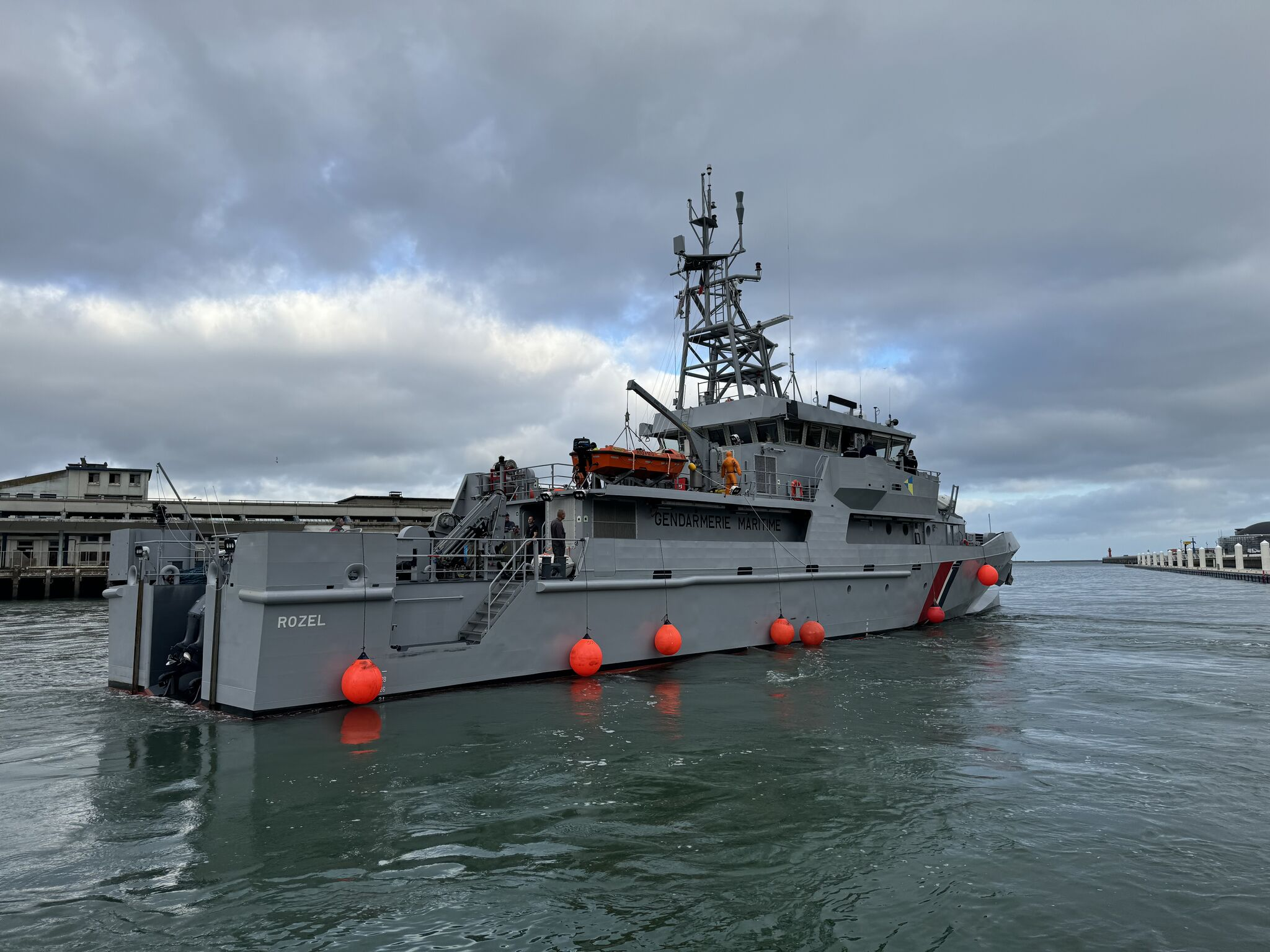 Premiers essais en mer pour le ROZEL