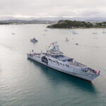 Arrivée du patrouilleur outre-mer Jean Tranape à Nouméa