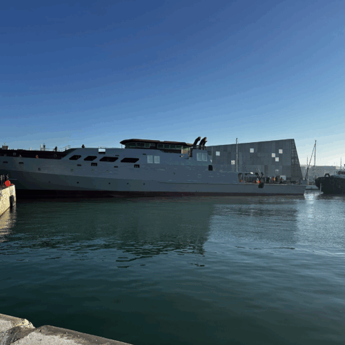 Arrivée du Patrouilleur Outre-Mer n°4