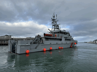 Premiers essais en mer pour le ROZEL