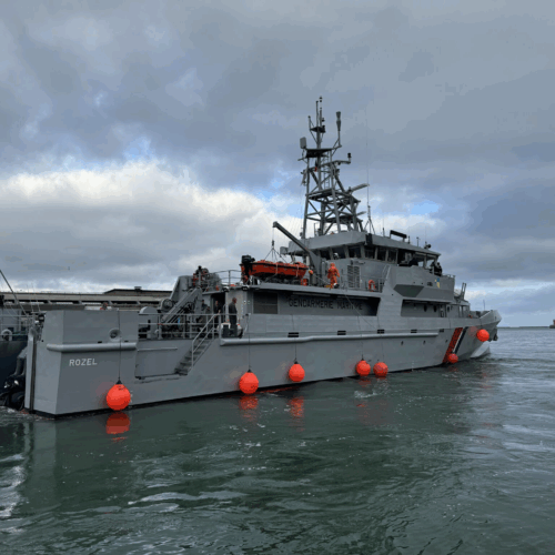 Premiers essais en mer pour le ROZEL