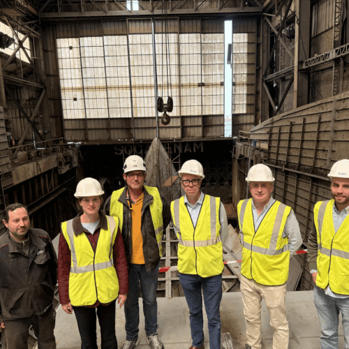 Le chantier du VEGA avance à grands pas !